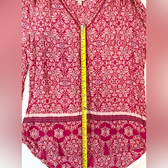 Como Vintage Long Sleeve V Neck Blouse - Picture 12 of 14